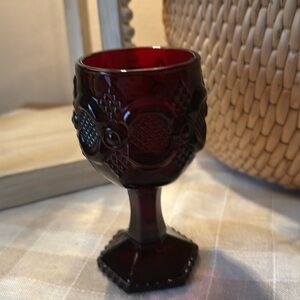 Avon 1876 Cape Cod Collection 2 oz wine glass.